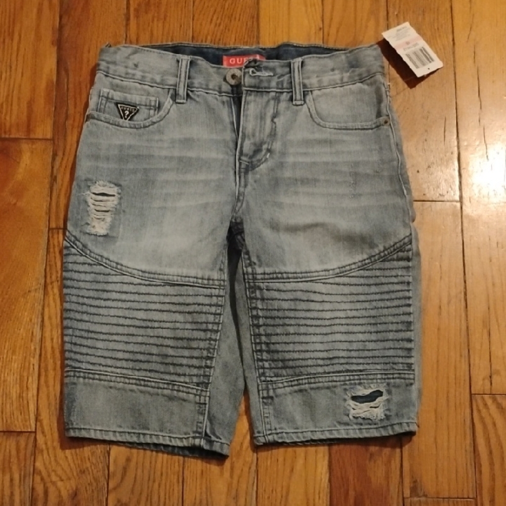 GUESS Faded Blue Men's Jean Shorts